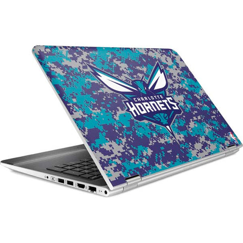NBA Charlotte Hornets Digi Camo HP Pavilion Skin